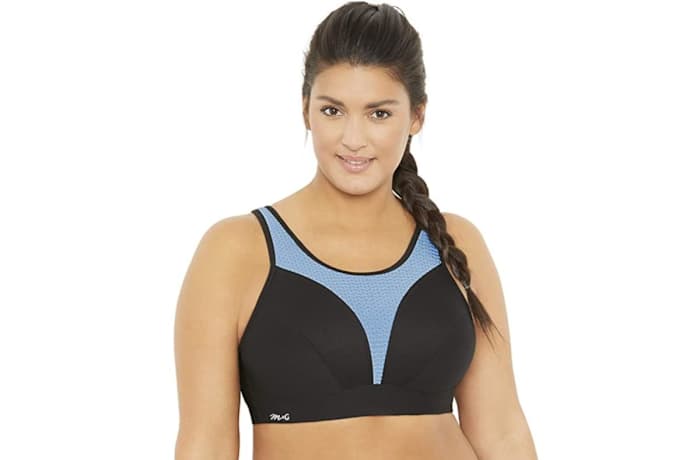 Mae Mxg-Full Figure No Bounce Camisole Sports Bra